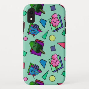 Capa Para iPhone Da Case-Mate Padrão de Forma e Doces de Cartoons Multicoloridos