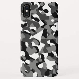 Capa Para iPhone Da Case-Mate Padrão de Impressão de Camuflagem Preta e Branca