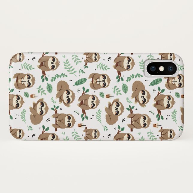 Capa Para iPhone, Case-Mate Padrão de Lama Cuta (Verso (Horizontal))