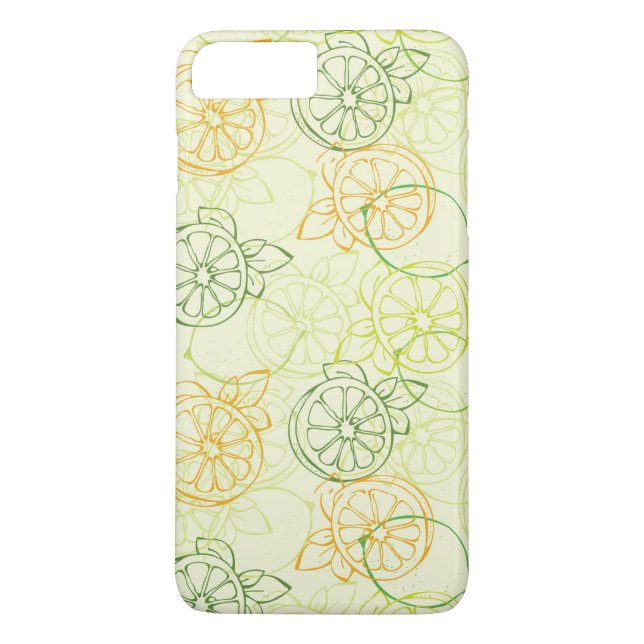 Capa Para iPhone, Case-Mate Padrão de limão (Verso)