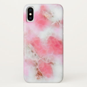 Capa Para iPhone Da Case-Mate Padrão de Mármore Branco e Rosa Menino