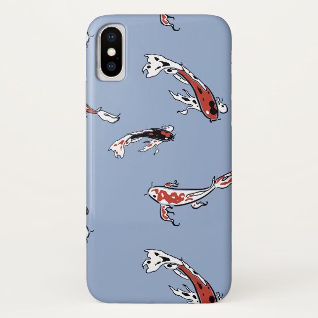 Capa Para iPhone, Case-Mate Padrão de Peixe de Carpa Koi (Verso)
