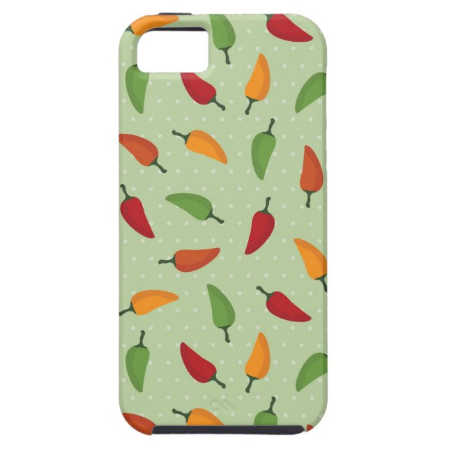 Capa Para iPhone, Case-Mate Padrão de pimenta (Traseira)