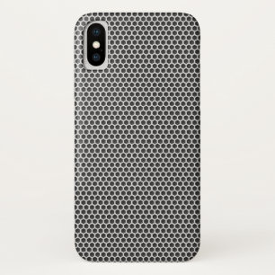 Capa Para iPhone Da Case-Mate Padrão de Tela Silver Metal