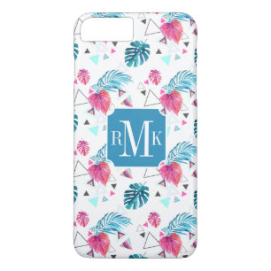 Capa Para iPhone Da Case-Mate Padrão de Triângulo de Folha Tropical
