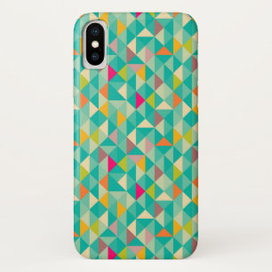 Capa Para iPhone X Padrão de triângulos