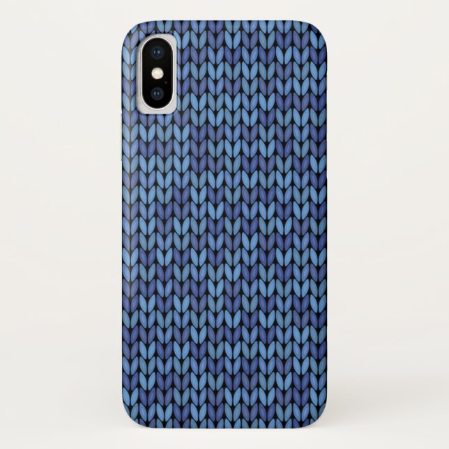 Capa Para iPhone, Case-Mate Padrão do kit azul (Verso)