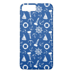 Capa Para iPhone Da Case-Mate Padrão do Mar Azul