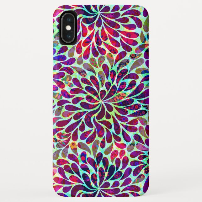 Capa Para iPhone, Case-Mate Padrão Floral abstrato (Verso)