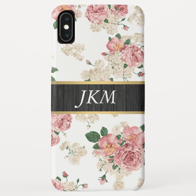Capa Para iPhone, Case-Mate Padrão Floral Antigo (Verso)