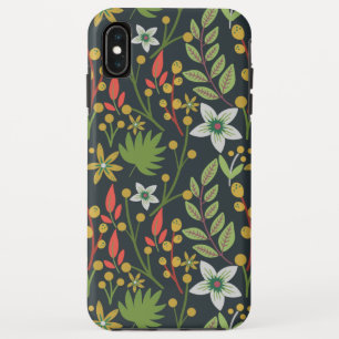Capa Para iPhone Da Case-Mate Padrão floral contínuo colorido flores e folhas