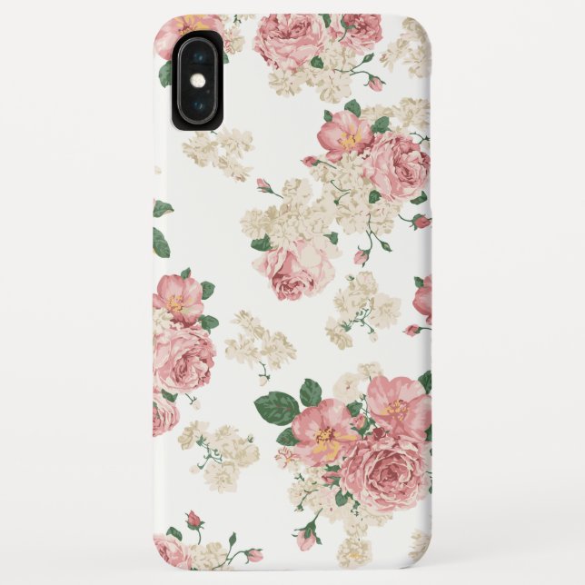 Capa Para iPhone, Case-Mate Padrão Floral Vinage (Verso)