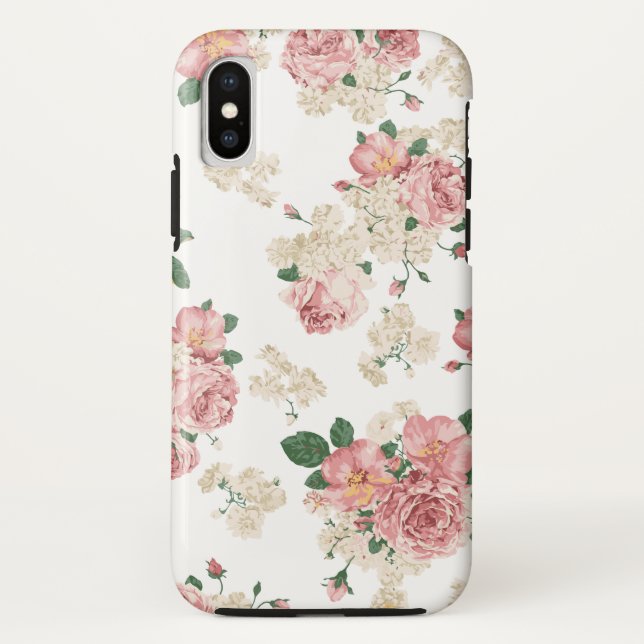 Capa Para iPhone, Case-Mate Padrão Floral Vinage (Verso)