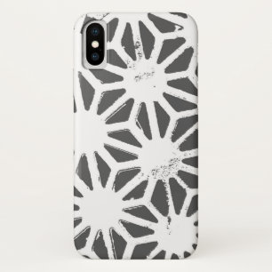 Capa Para iPhone Da Case-Mate Padrão geométrico das cinzas de carvão