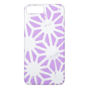 Capa iPhone 8 Plus/7 Plus Padrão geométrico lilac