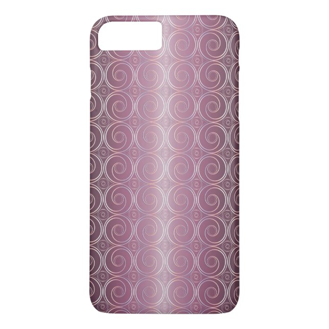 Capa Para iPhone, Case-Mate padrão geométrico púrpura (Verso)