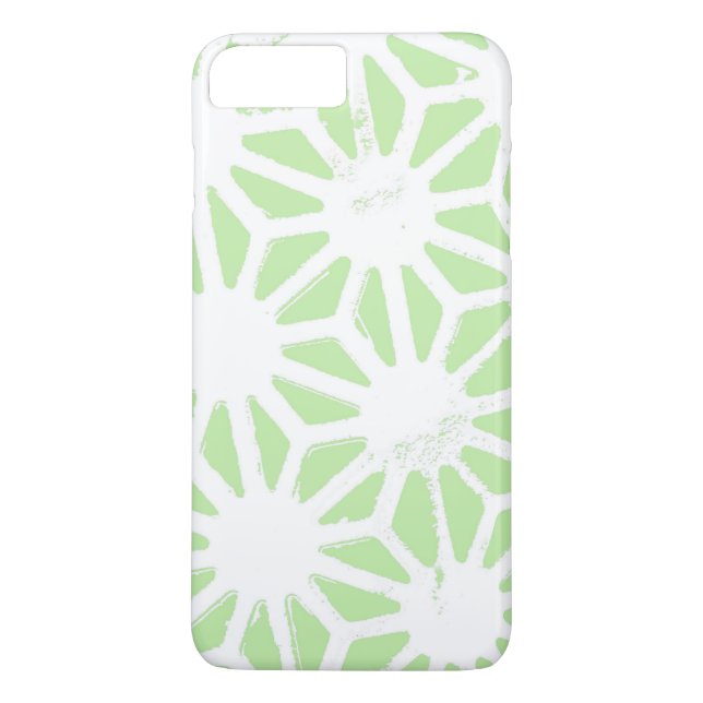 Capa Para iPhone, Case-Mate Padrão geométrico verde da maçã (Verso)