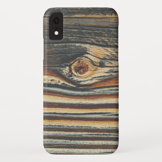 Capa Para iPhone, Case-Mate Padrão legal de grão de madeira (Verso)