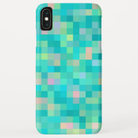 Padrão Multicolorido de Arte de Pixel Trendy