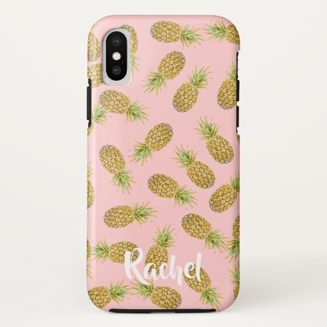 Capa Para iPhone, Case-Mate Padrão personalizado de abacaxi (Verso)