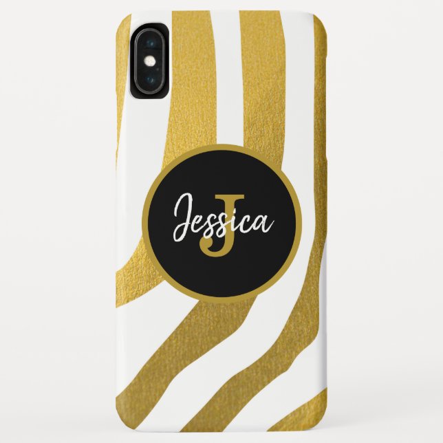 Capa Para iPhone, Case-Mate Padrão Personalizado de faixas de impressão Faux D (Verso)