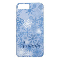 Padrão Personalizado de Flocos de Neve Gordos