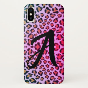 Capa Para iPhone Da Case-Mate Padrão rosa da Chita-Leopardo - monograma