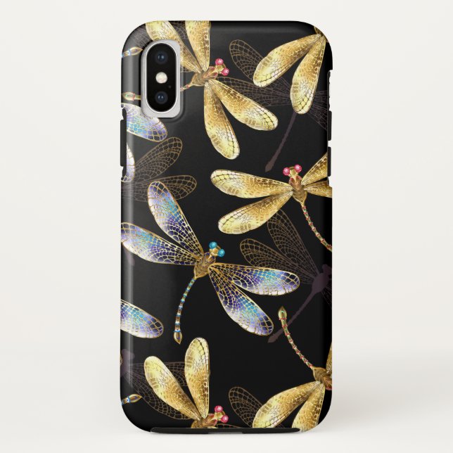Capa Para iPhone, Case-Mate Padrão sem costura com Ouros (Verso)