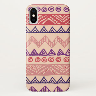 Capa Para iPhone X Padrão Tribal 2