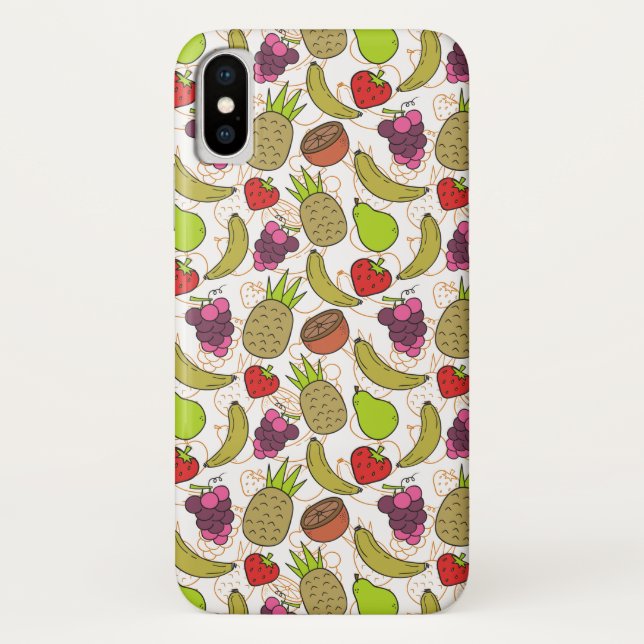 Capa Para iPhone, Case-Mate padrão uniforme de fruta | Padrão da superfície da (Verso)