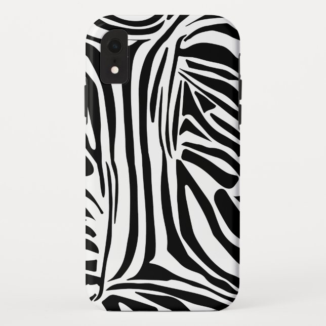 Capa Para iPhone, Case-Mate Padrão zebra (Verso)