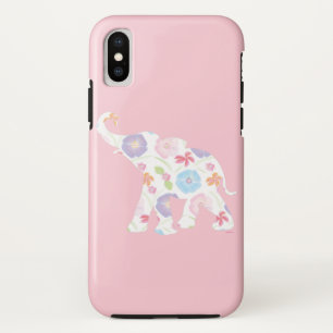 Capa Para iPhone Da Case-Mate Padrões de Arte de Elefante Feliz, Flor, Custa Úni