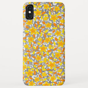Capa Para iPhone Da Case-Mate Padrões de flores bonitos do branco do amarelo