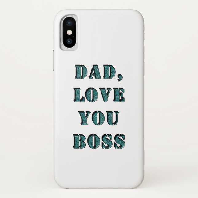 CAPA PARA iPhone, Case-Mate  PAI, AMO-TE CHEFE 1 (Verso)