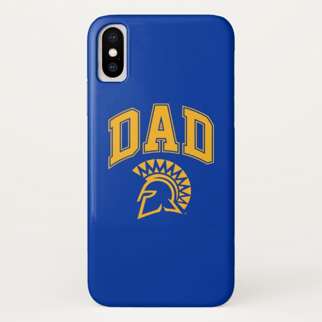 Capa Para iPhone, Case-Mate Pai de Spartans do estado de San Jose (Verso)