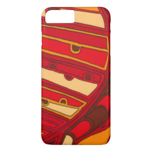 Capa Para iPhone Da Case-Mate Painéis laranja abstrato