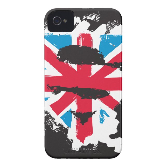 Capa Para iPhone, Case-Mate Paint Strokes British S-Shield (Traseira)