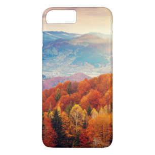 Capa Para iPhone Da Case-Mate Paisagem da floresta do outono da montanha