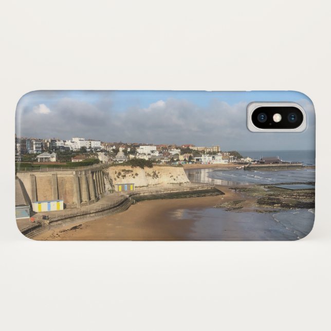 Capa Para iPhone, Case-Mate Paisagem das praias em Broadseser. (Verso (Horizontal))