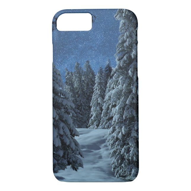 Capa Para iPhone, Case-Mate Paisagem de Neve Natal (Verso)