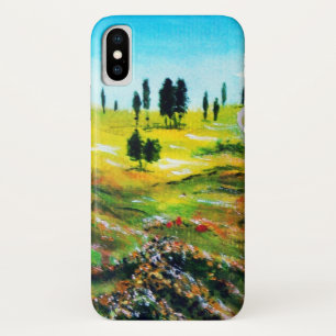 Capa Para iPhone X PAISAGEM TUSCÂNICA COM POPULAÇÕES, em especial