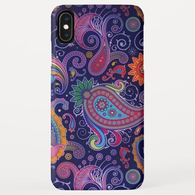 Capa Para iPhone, Case-Mate Paisley Purple Pink (Verso)