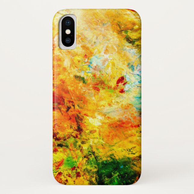 Capa Para iPhone, Case-Mate Paleta de Artista Colorida (Verso)