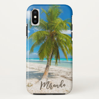 Capa Para iPhone Da Case-Mate Palmeira Tropical da Praia Personalizada