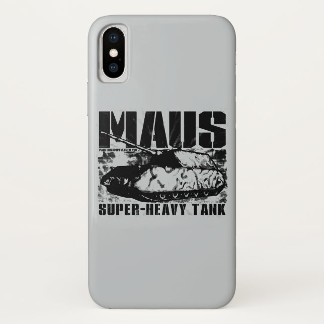 Capa Para iPhone, Case-Mate Panzer VIII Maus (Verso)