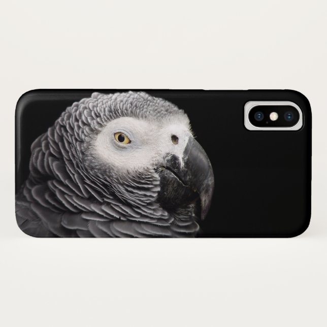 Capa Para iPhone, Case-Mate Papagaio Cinzento Africano (Verso (Horizontal))