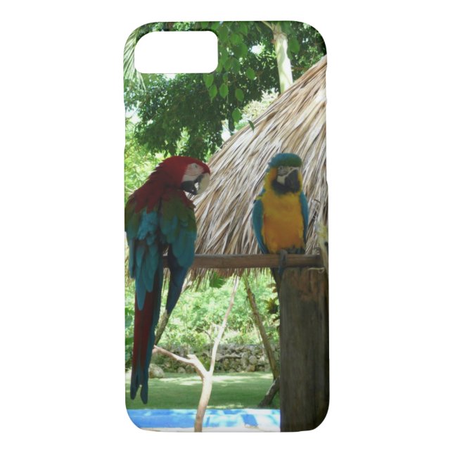 Capa Para iPhone, Case-Mate papagaio tropical (Verso)