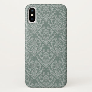 Capa Para iPhone Da Case-Mate Papel de parede floral verde