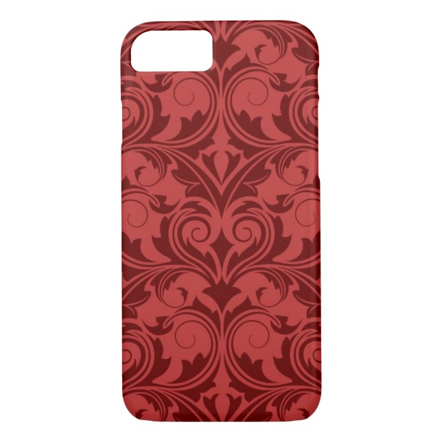 Capa Para iPhone, Case-Mate Papel de parede vermelho (Verso)