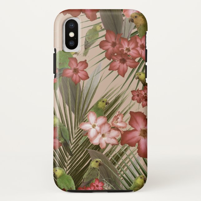 Capa Para iPhone, Case-Mate Paraíso de Aves Exótico 4 #arte #tropical (Verso)